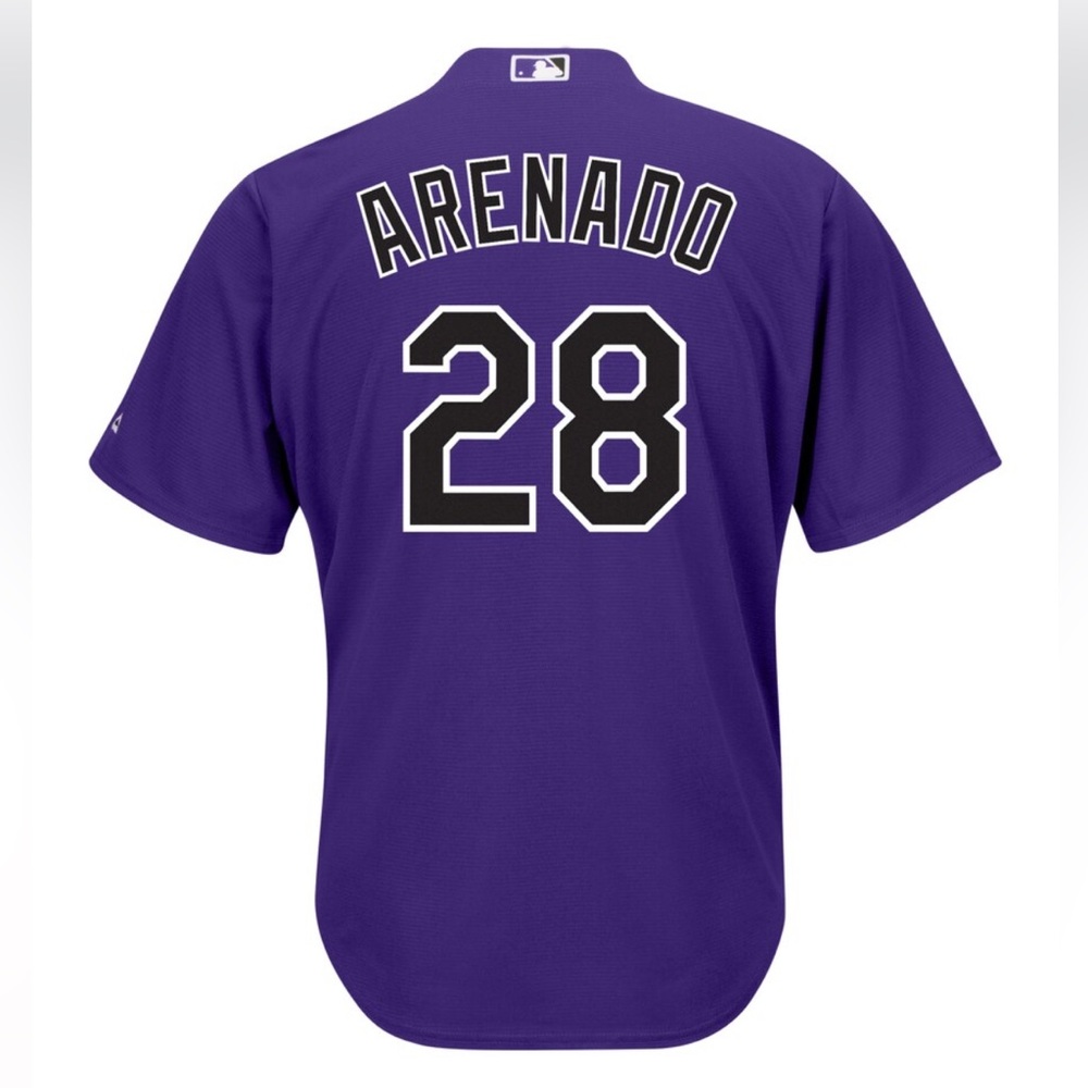 Colorado Rockies Jersey Nolan Arenado Youth Small